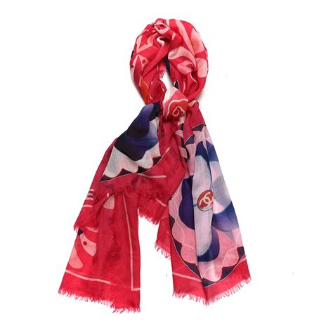 chanel scarf pink|chanel ready to wear scarf.